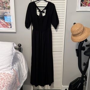 Nasty Gal Black Maxi Dress